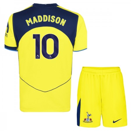 Camisolas Tottenham Hotspur Maddison 10 Criança 3º Equipamento 2025-26 Manga Curta